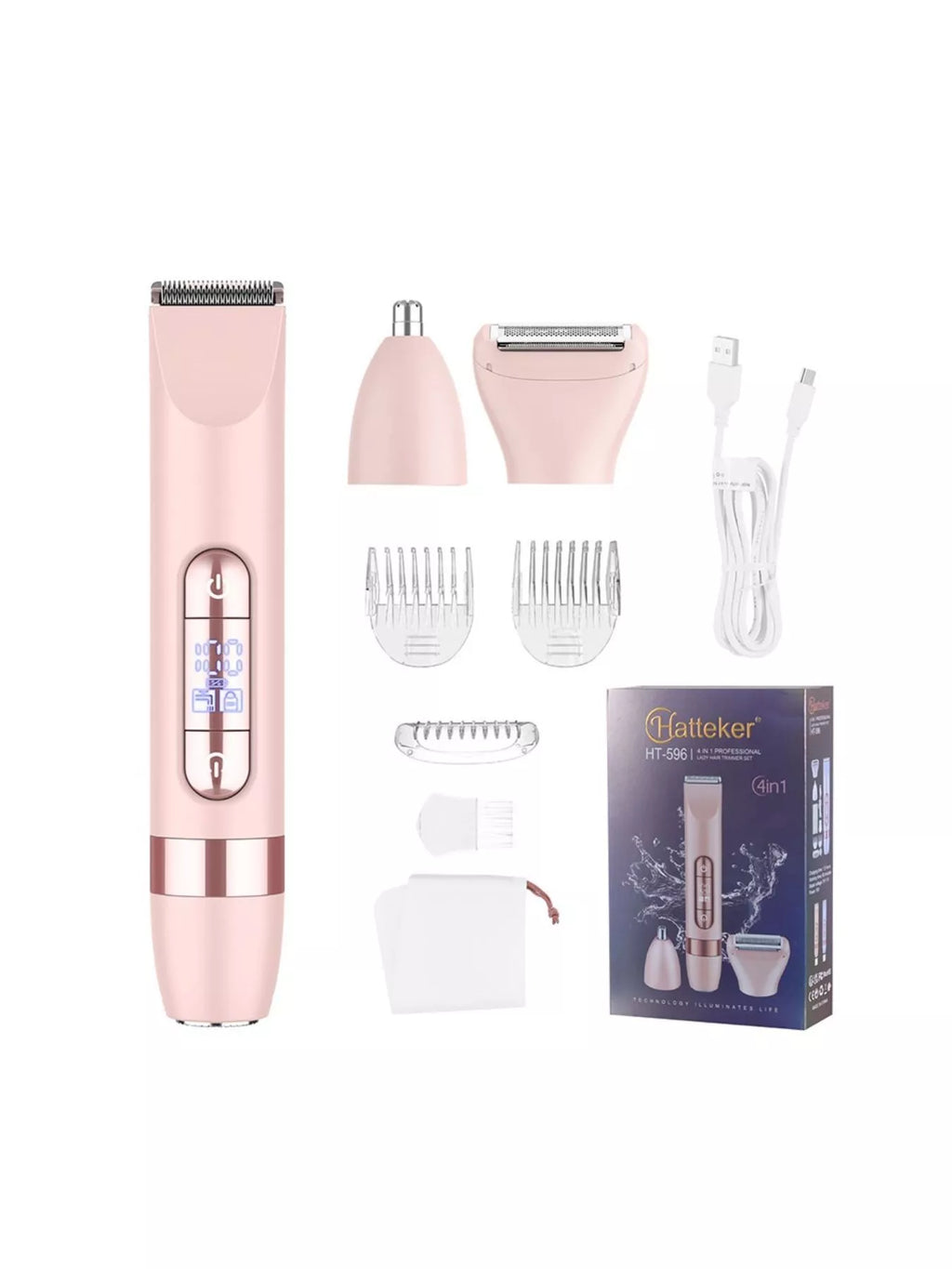 4-in-1 Multifunctional Painless Hair Removal