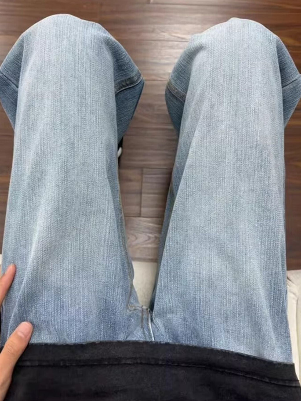 Men's Full Size Wash Relaxed Fit Jeans Plus Size