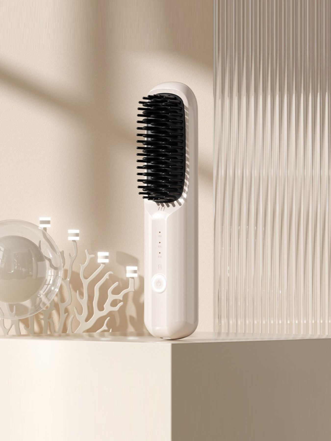 Portable Heated Straightening Comb