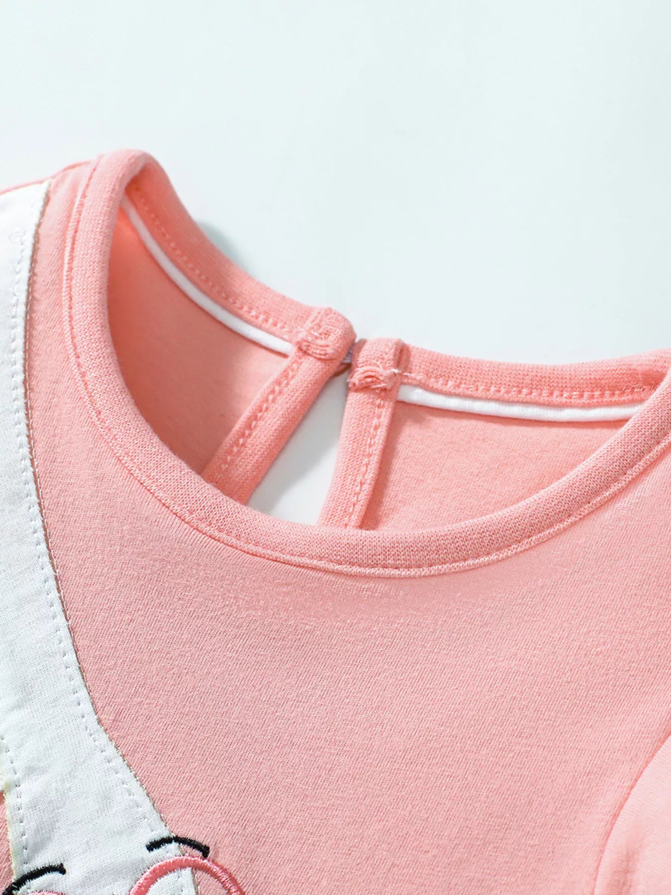 Children's Goose Ruffle Sleeve Dress