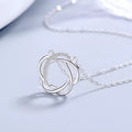 925 Sterling Silver Zircon Pendant Necklace