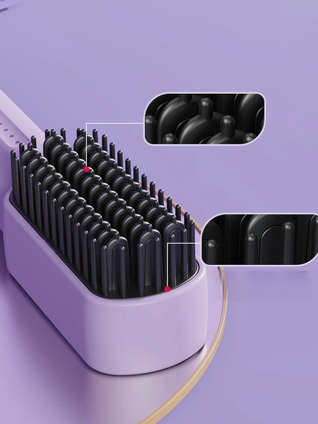 Portable Heated Straightening Comb