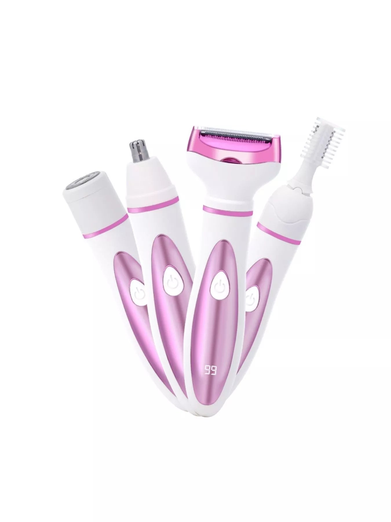 4-in-1 Multifunctional USB Rechargeable Painless Electric Hair Remover