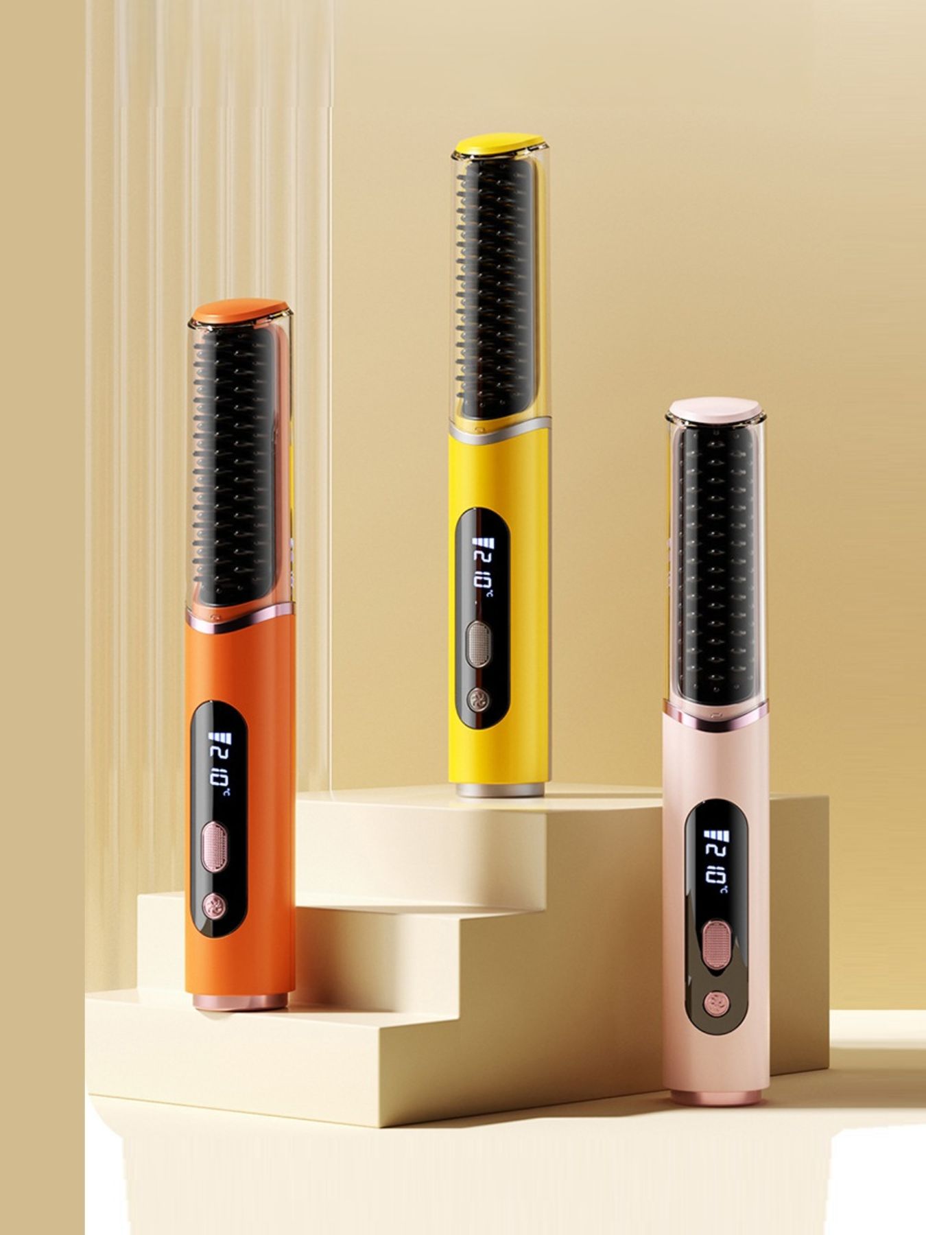 Fast Heating Hair Straightening Comb