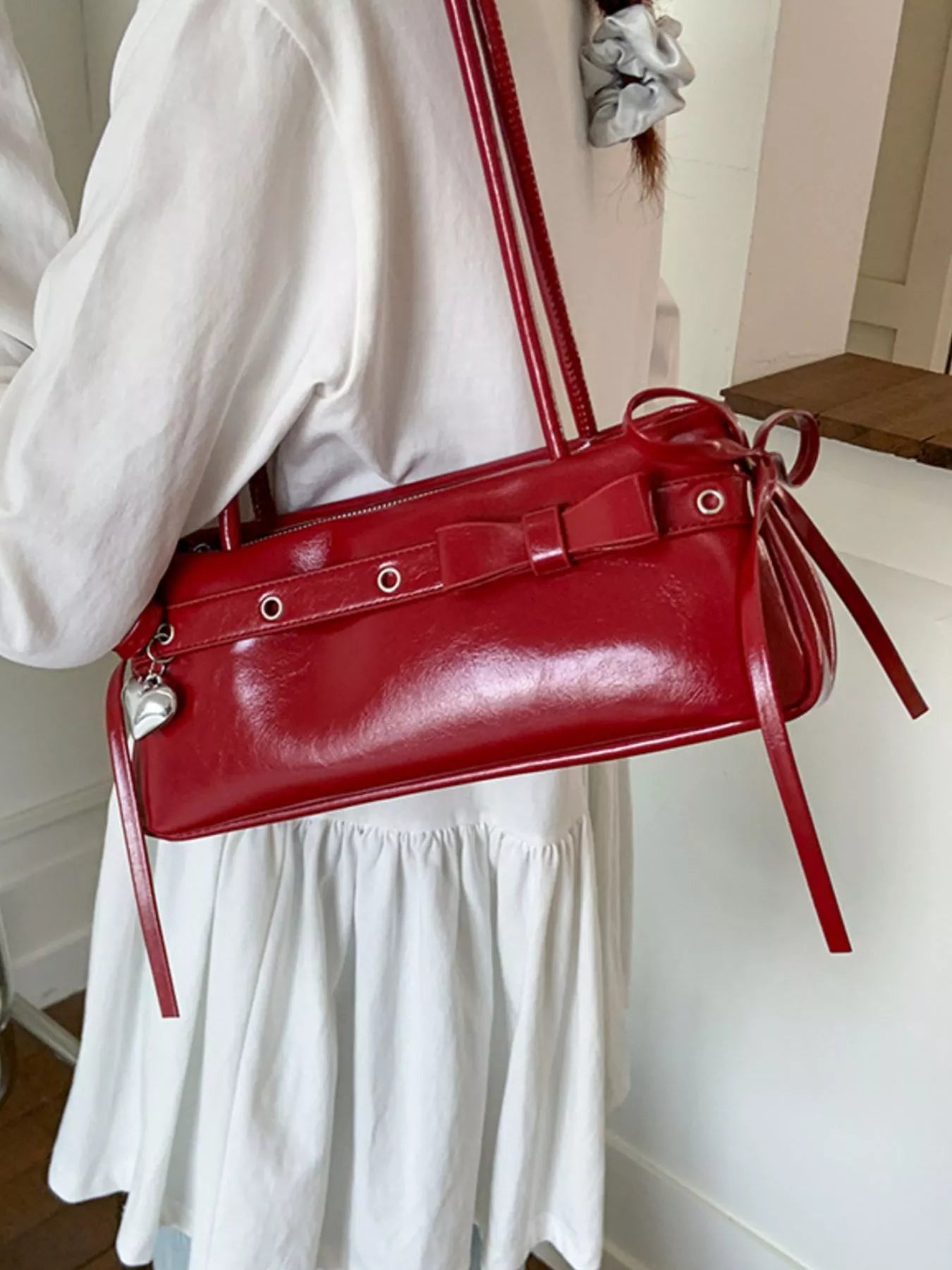 PU Leather Shoulder Bag