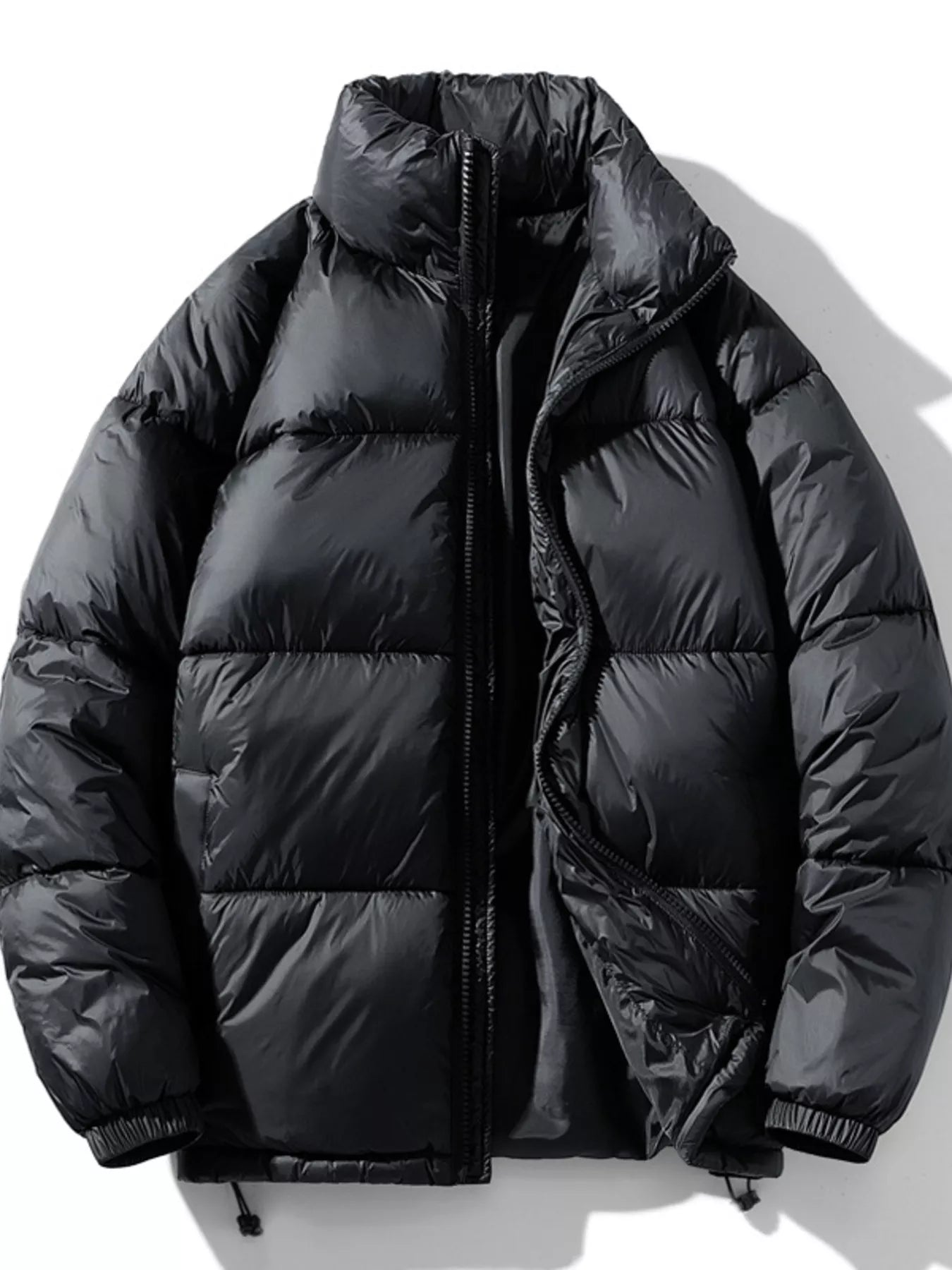 Men's Full Size Padded Winter Warm Puffer Jacket Plus Size