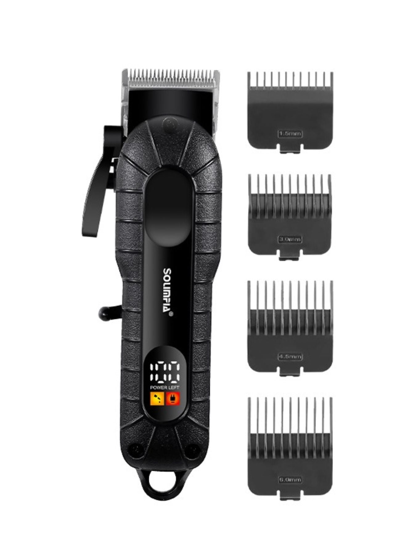 Cordless Hair Clipper with LED Display