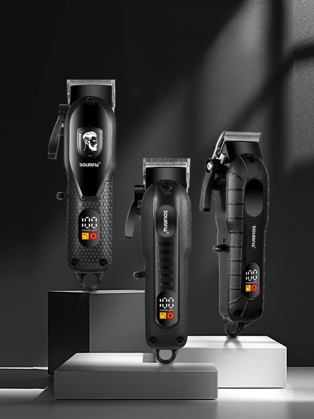 Cordless Hair Clipper with LED Display