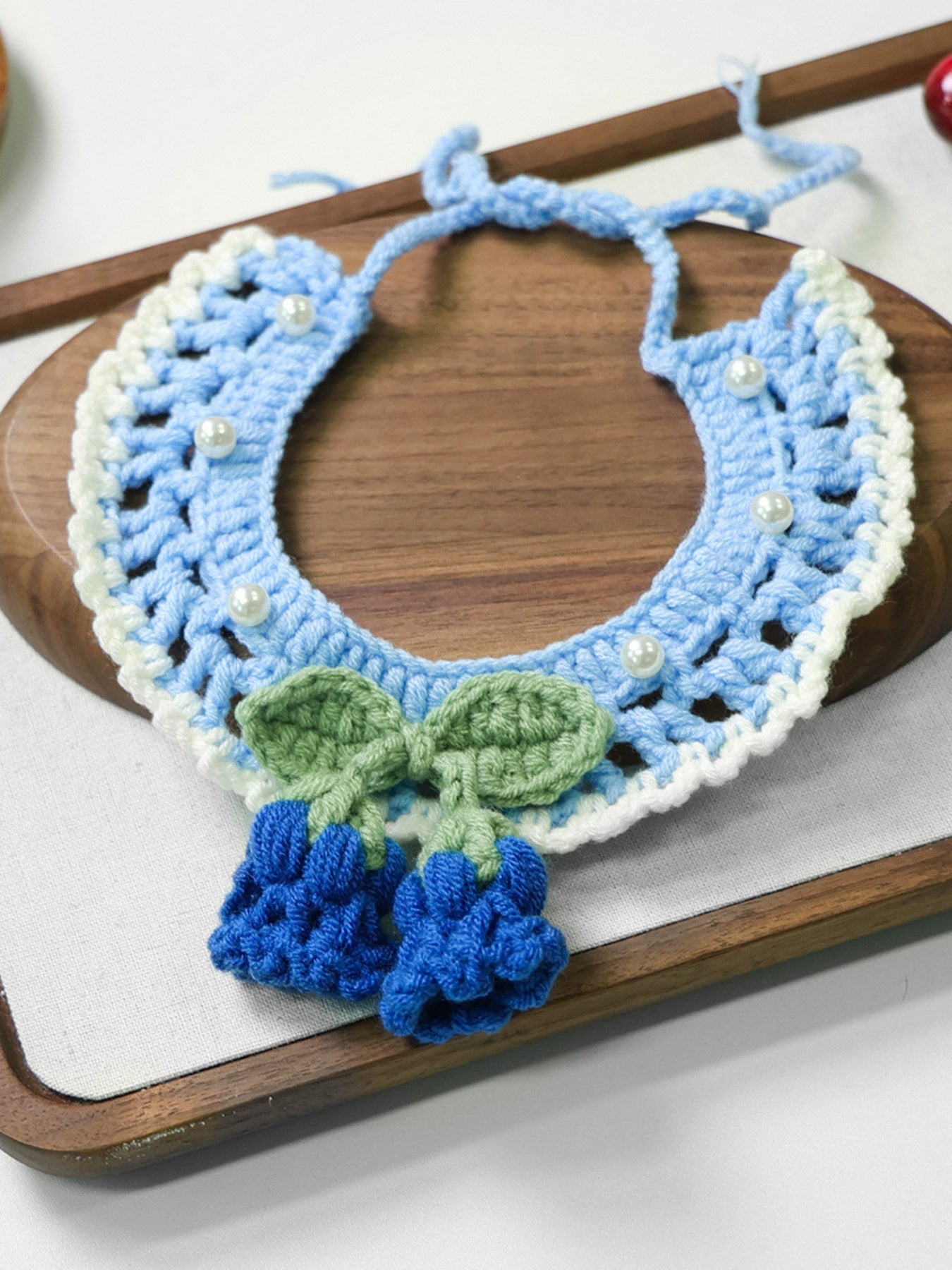 Contrast Pet Scarf