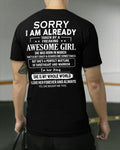 March - Awesome girl - Perfect gift for your boyfriend - (SKU04-86-03) - From Wife NGHL03