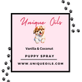 UNIQUE OILS Vanilla & Coconut Puppy Spray