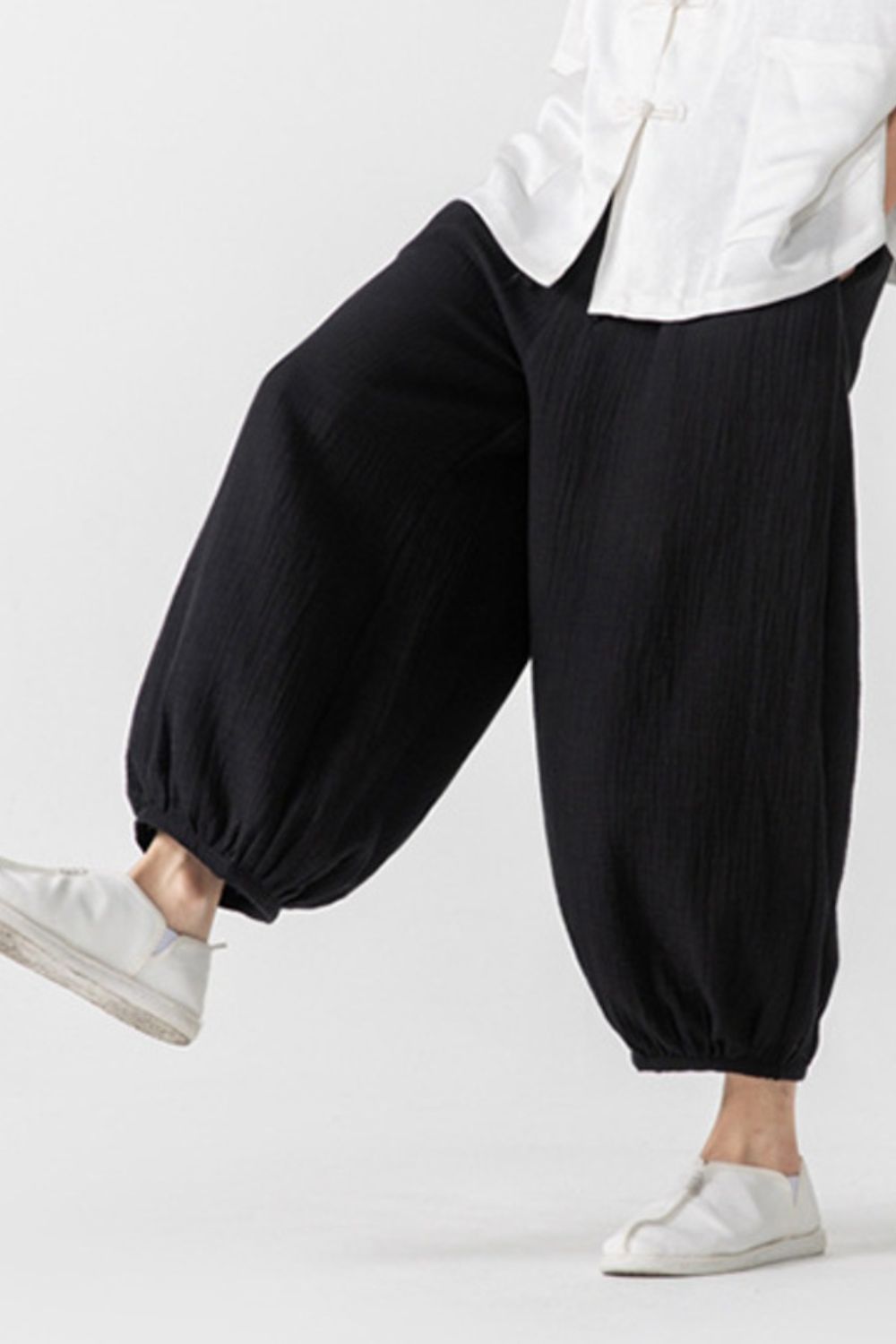 Men's Plus Size Loose Fit Harem Pants