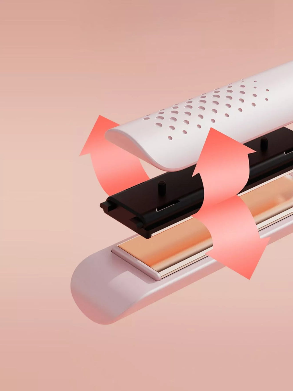 Adjustable Temperature Hair Straightener