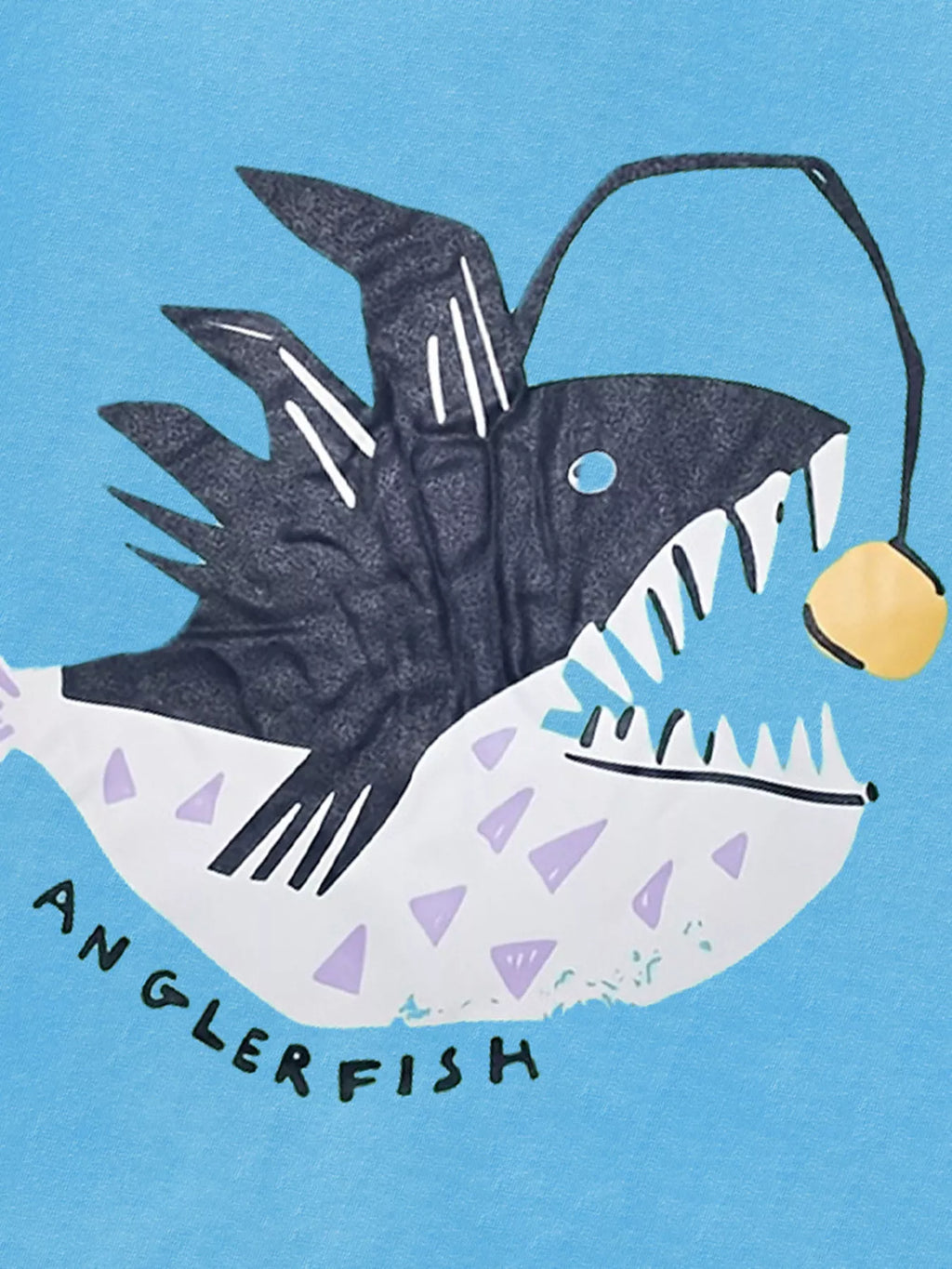 Children's Anglerfish Graphic Short Sleeve T-Shirt