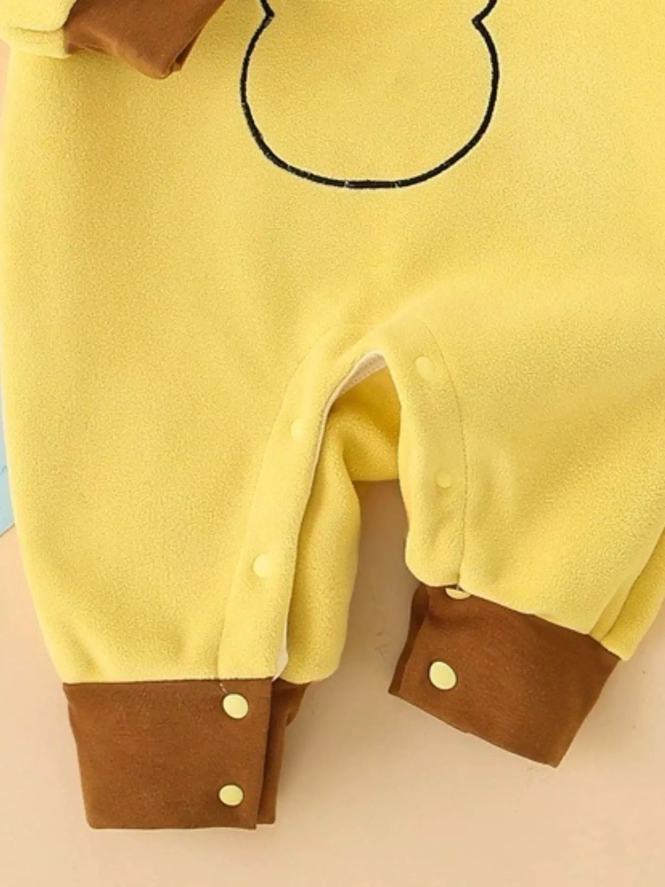 Children's Cute Bear Long Sleeve One-Piece