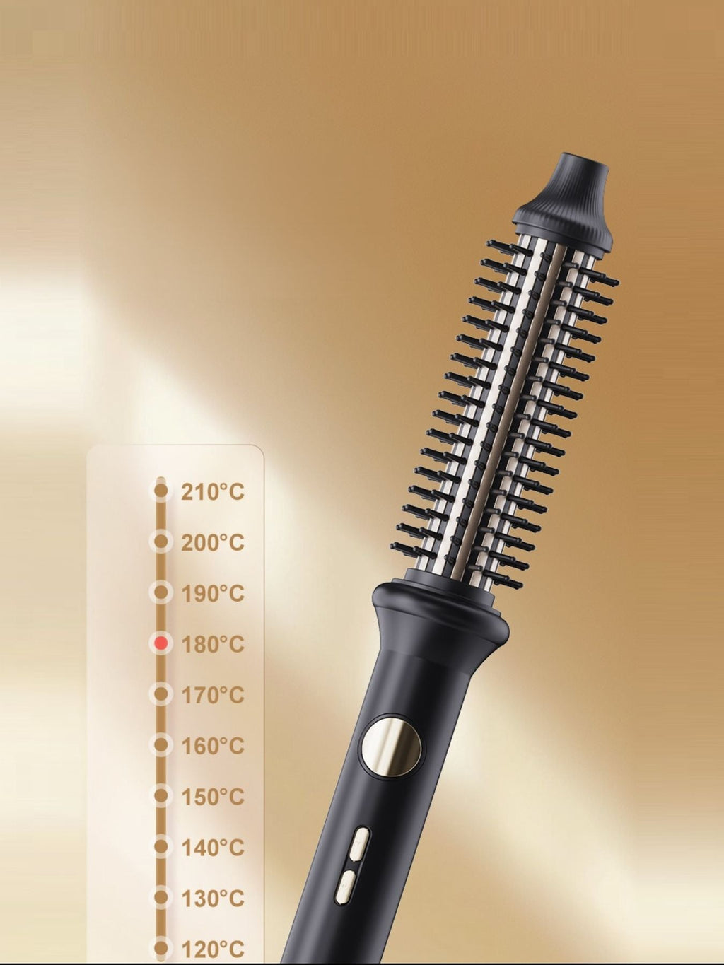 Rotating Heated Straightening Comb