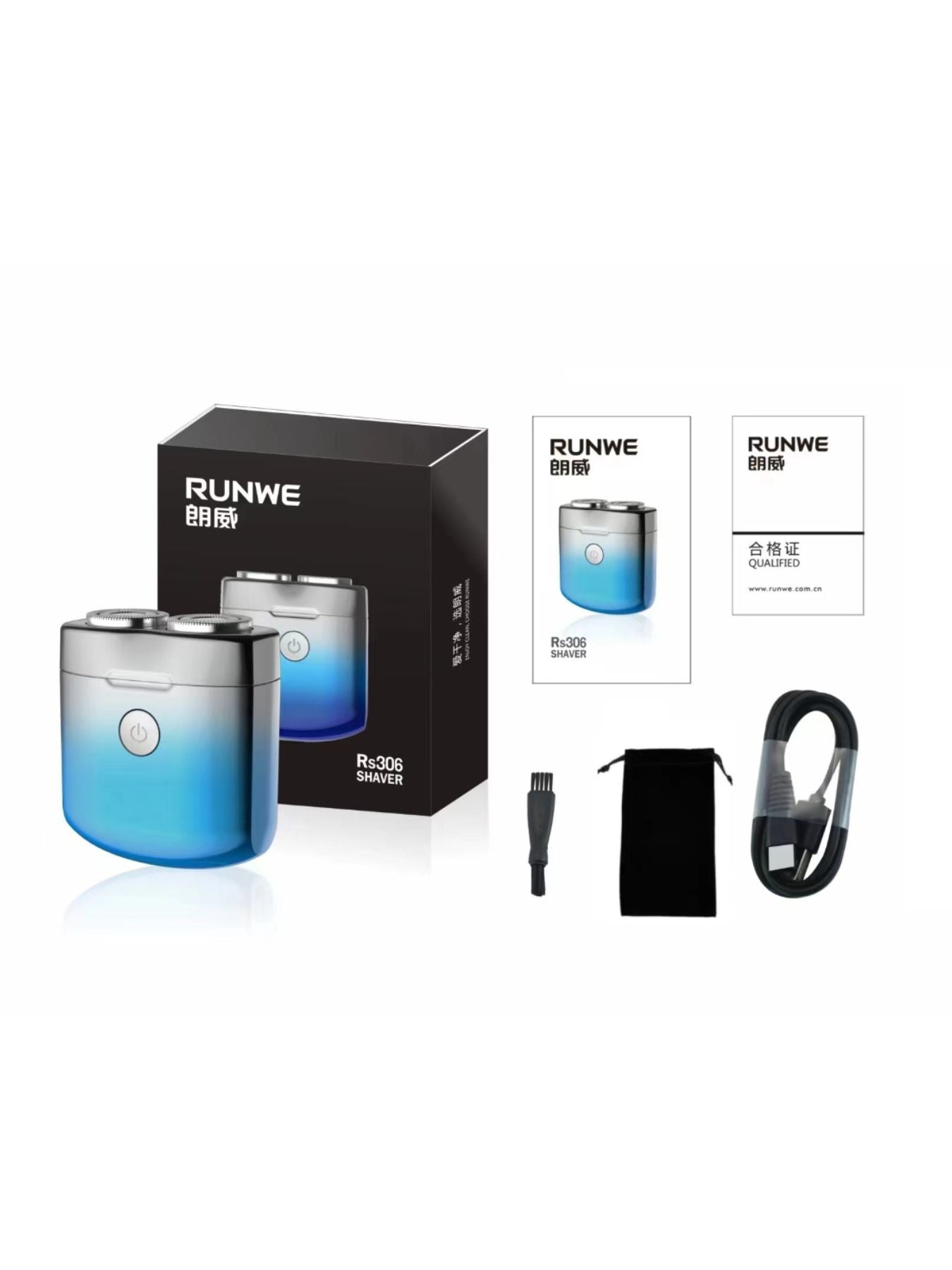 Waterproof Rechargeable Electric Shaver
