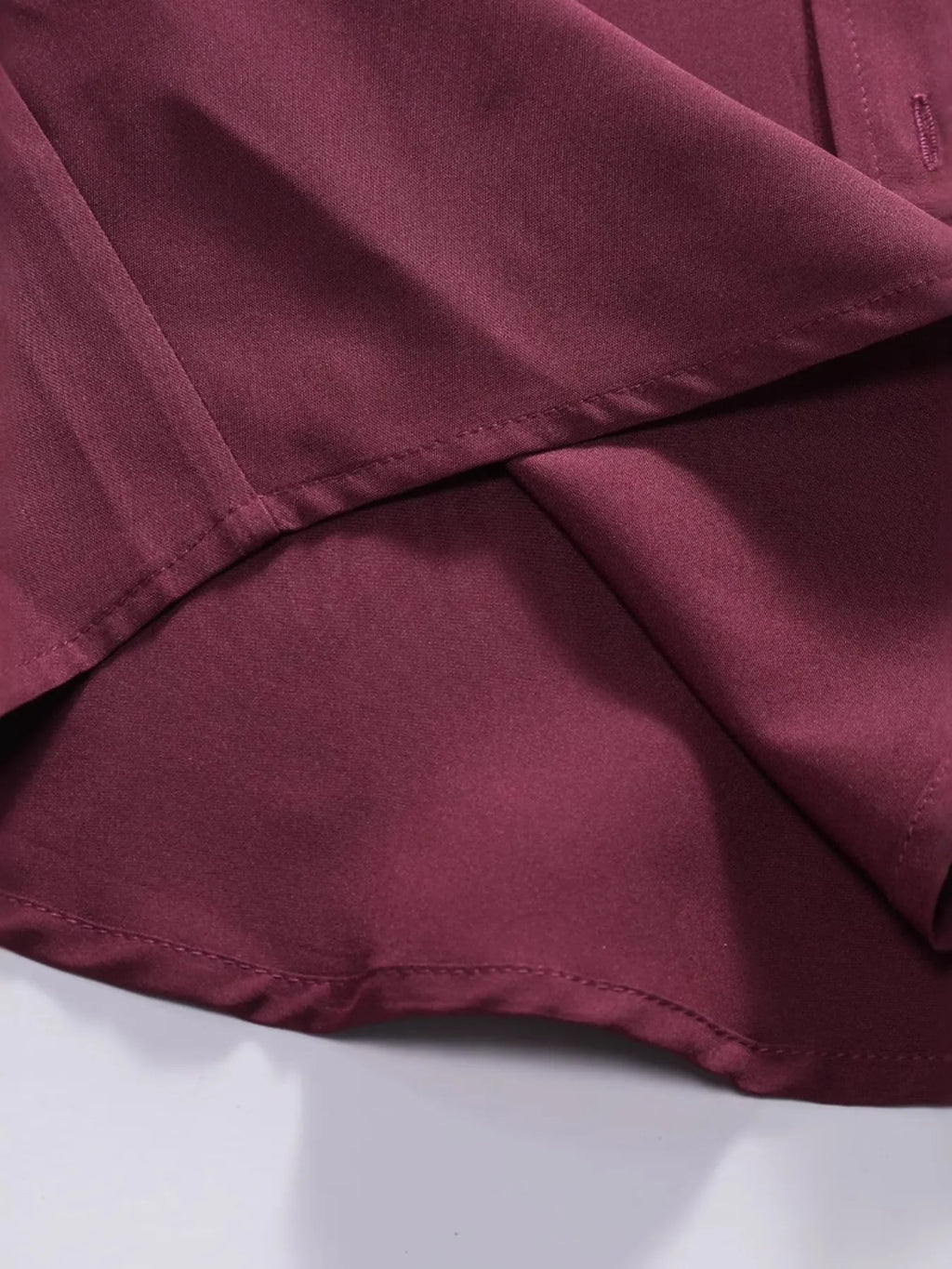 Men's Casual Solid Color Short Sleeve Shirt