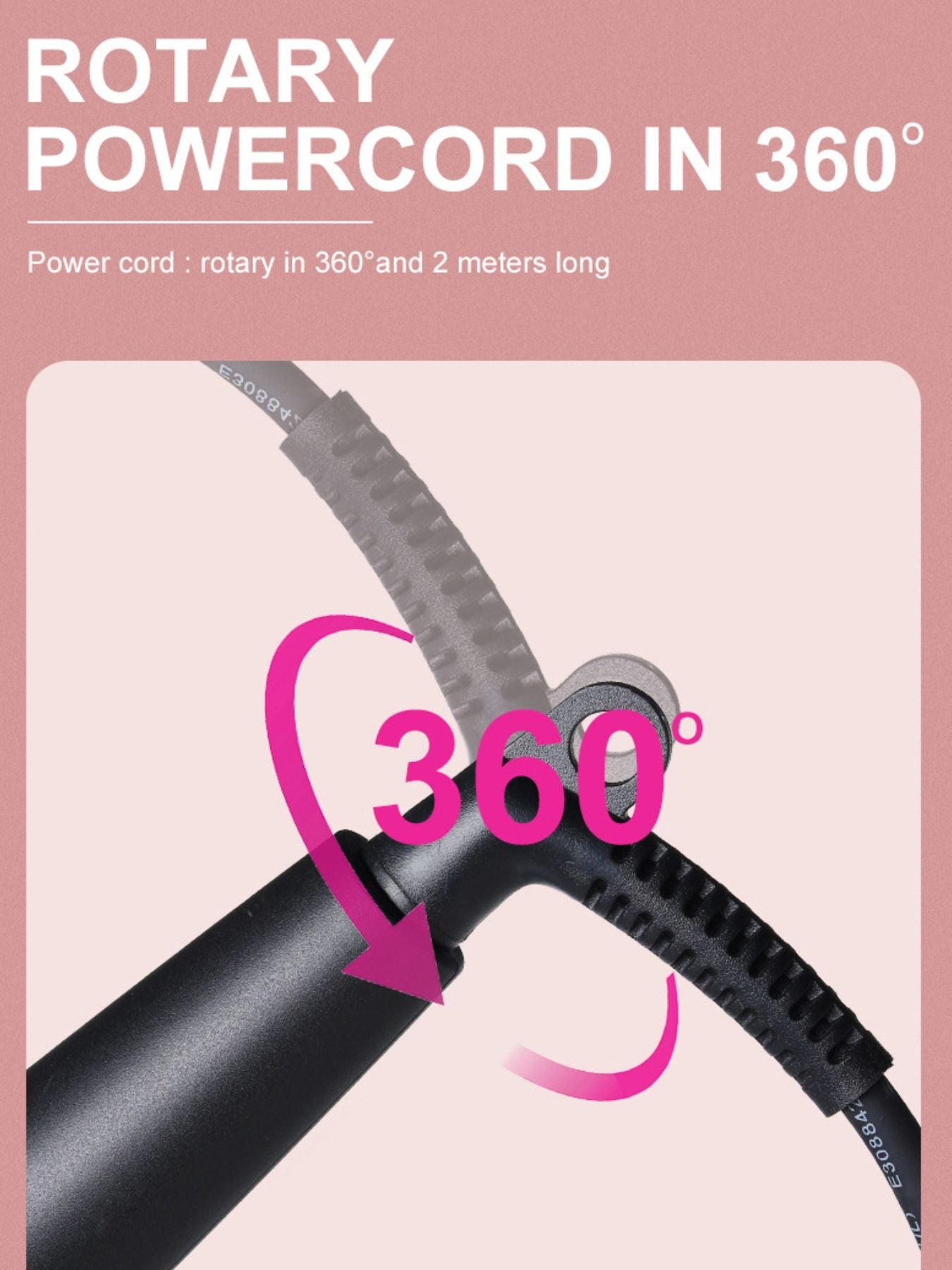 Adjustable Temperature Curling Iron