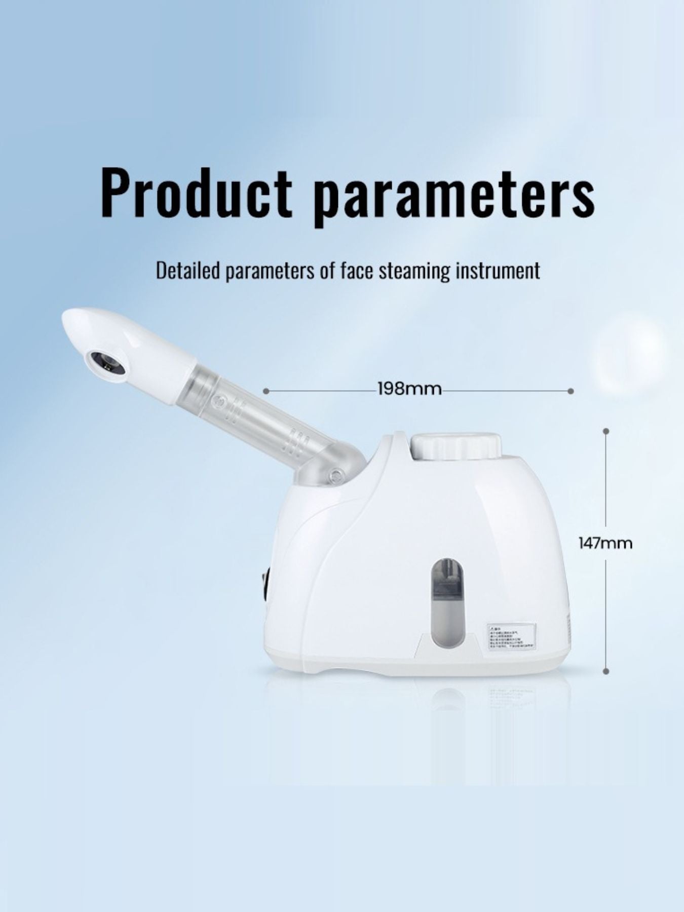 Hot Steaming Facial Beauty Device