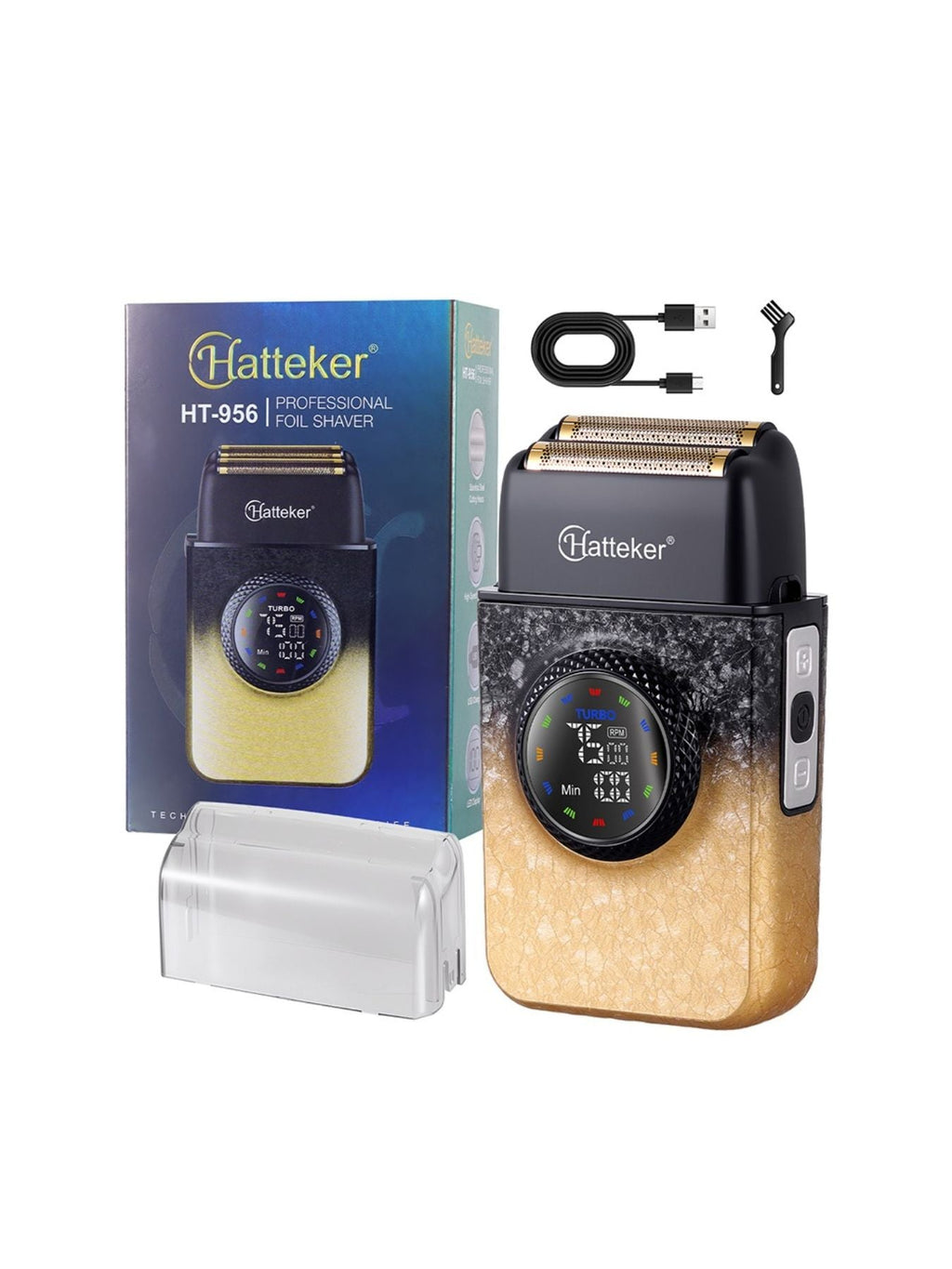Electric Shaver with LED Display