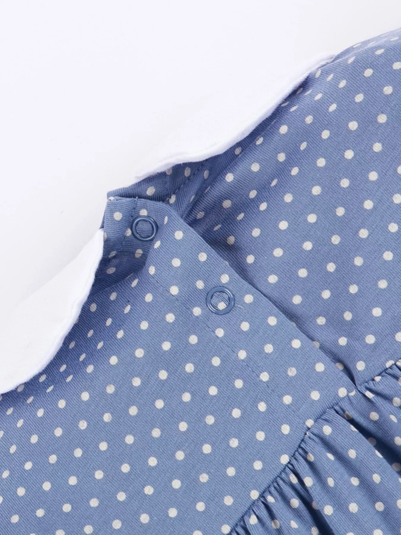 Children's Polka Dot Embroidered Dress