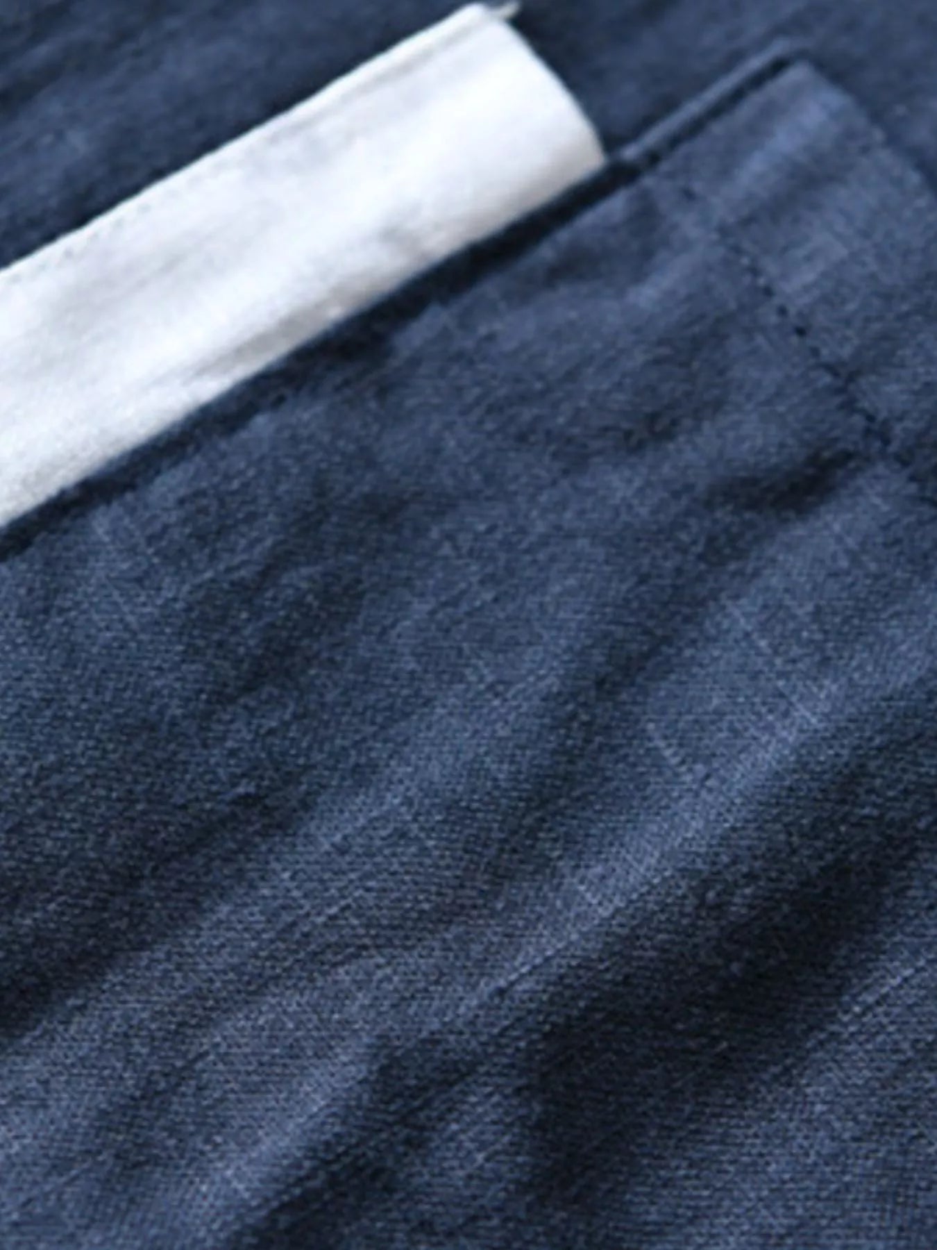 Men's Plus Size Casual Button Detail Shirt with Pocket