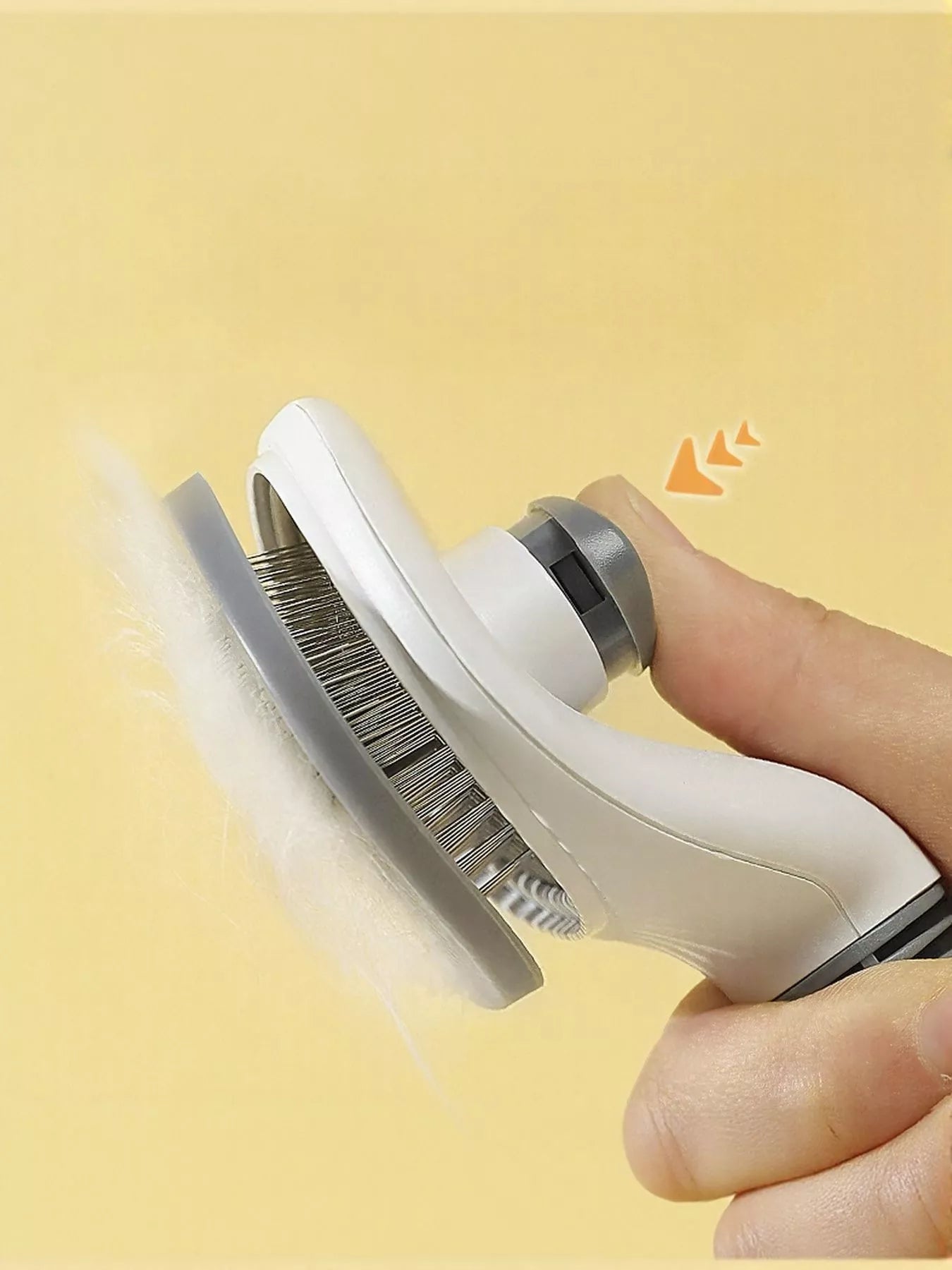 Self-Cleaning Slicker Pet Hair Remover Brush