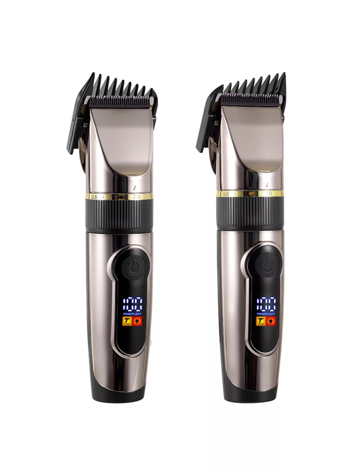 Waterproof Hair Clipper with LED Display