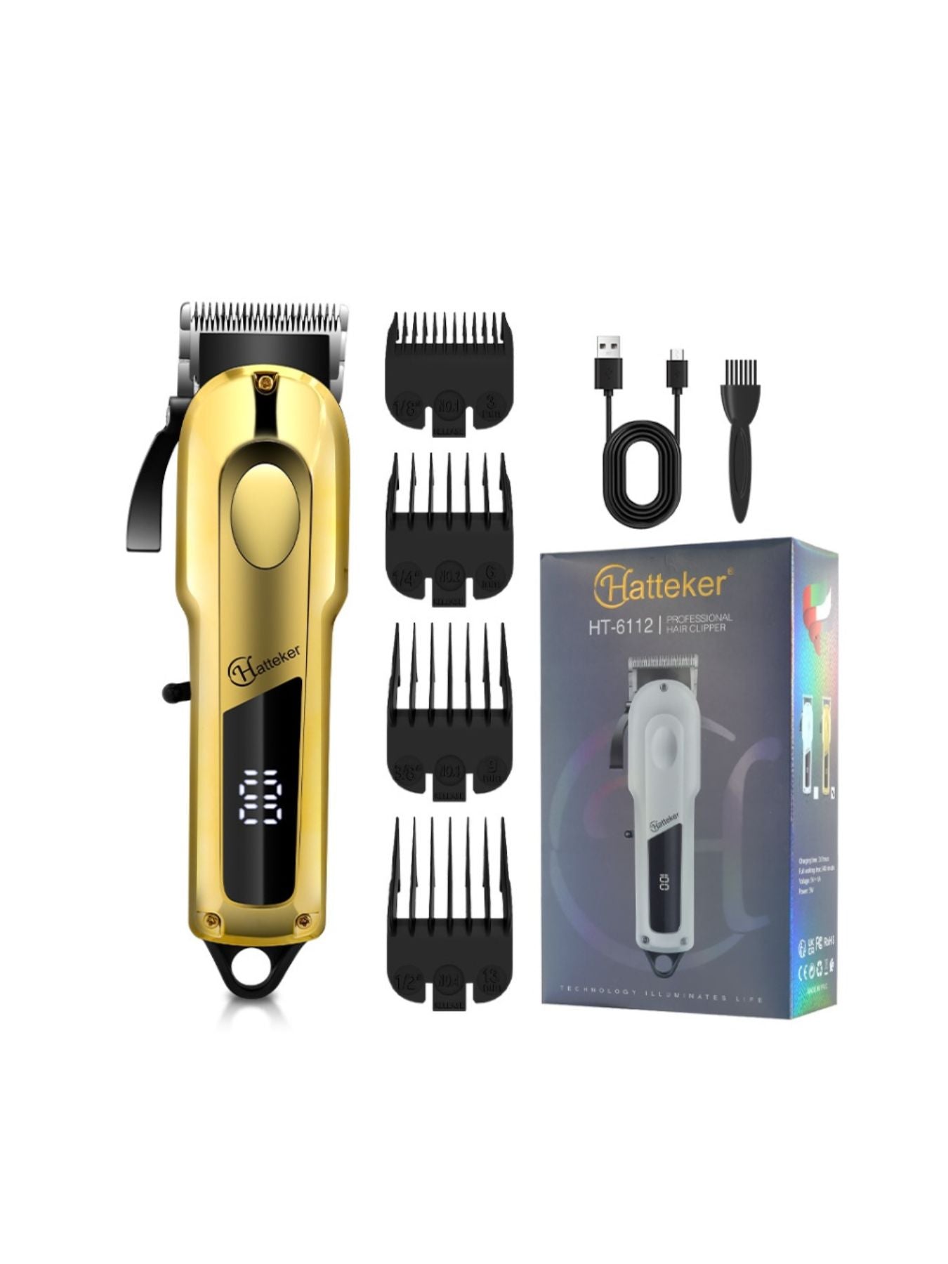 Electric Foil Shaver with LED Display