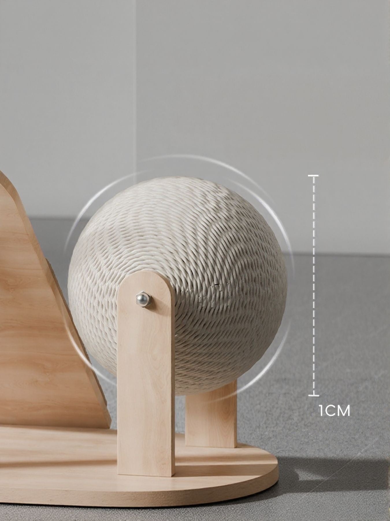 Modern Plush Cat Tree with Scratching Post