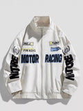 Men's Plus Size Zip Up Casual Jacket