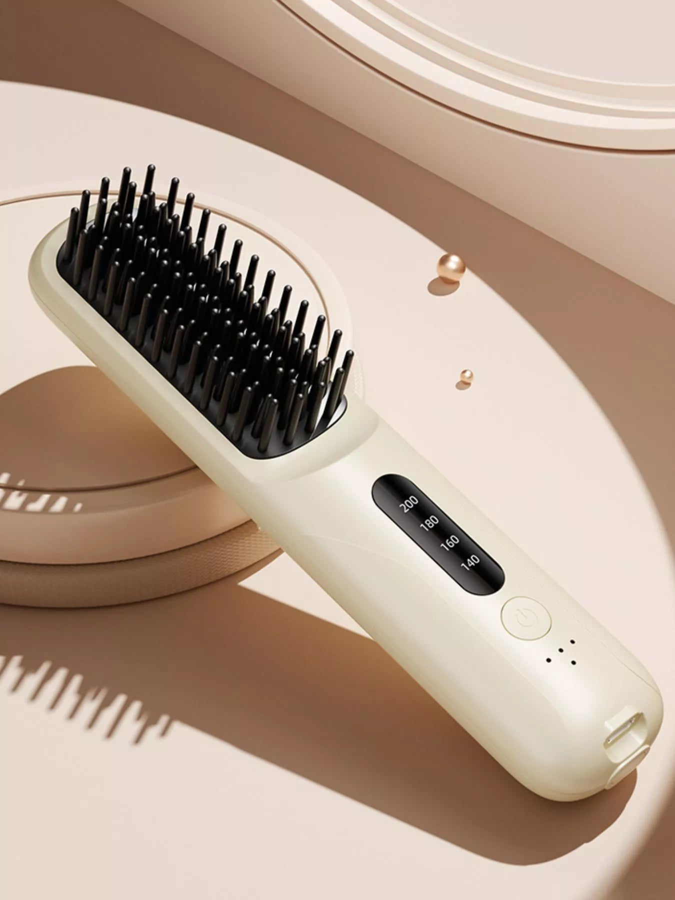 Adjustable Temperature Heated Straightening Comb