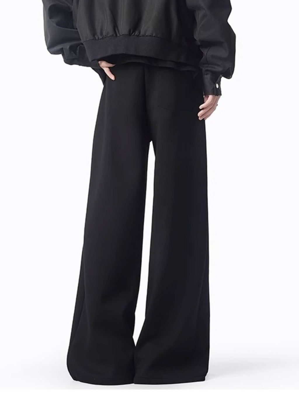Men's Plus Size Casual Wide Leg Sweatpants