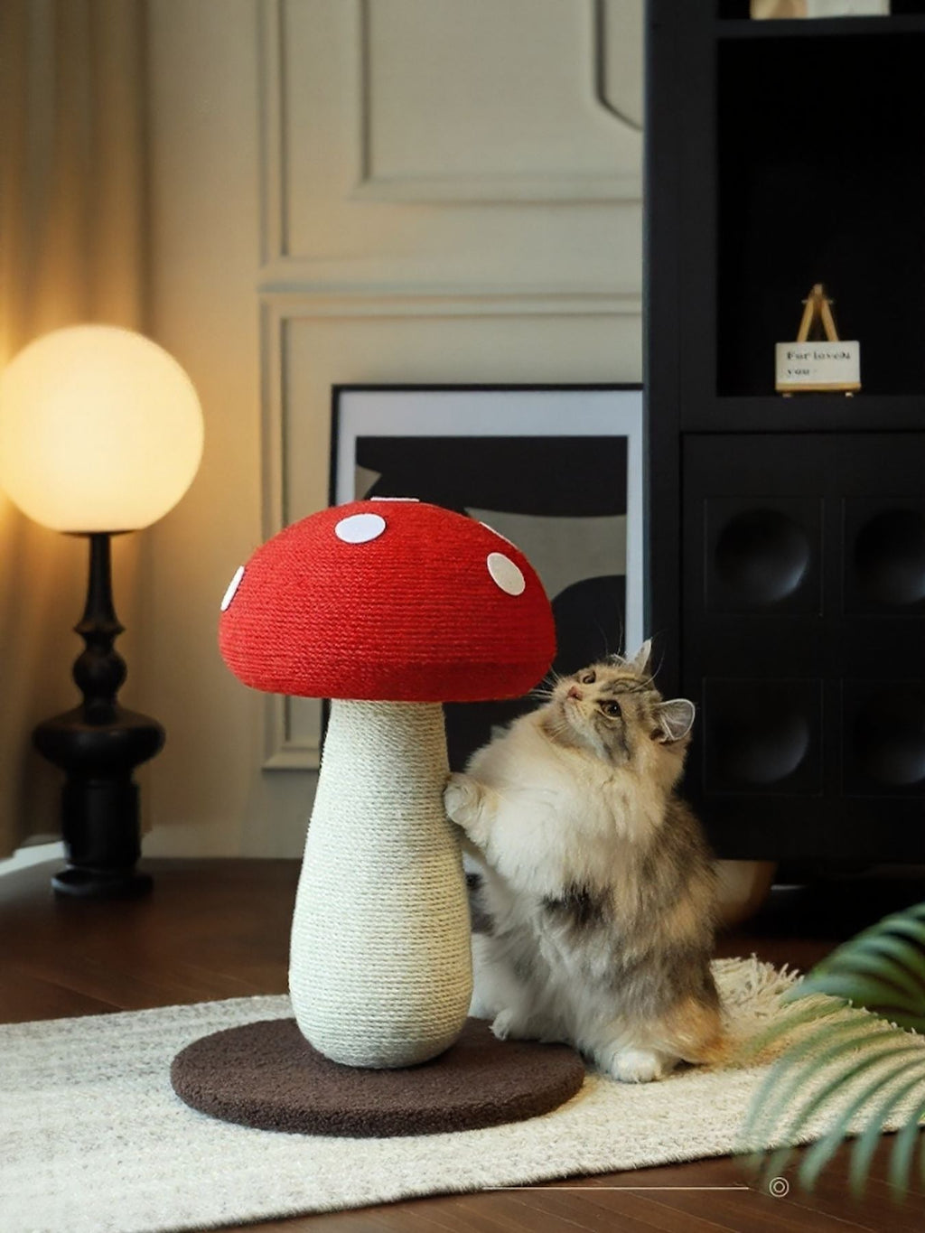 Mushroom-Shaped Cat Scratching Post