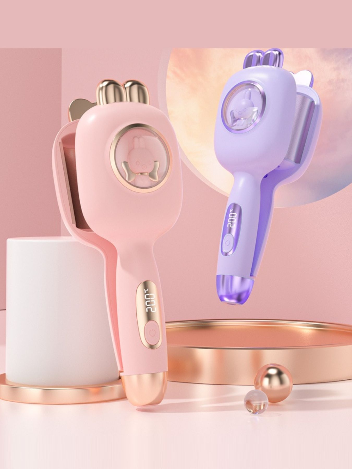 Fast Heating Hair Curling Iron