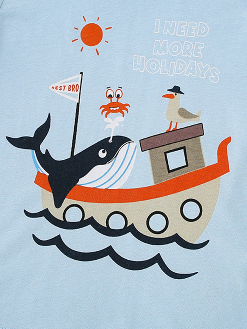 Children's Shark Graphic Short Sleeve Tee