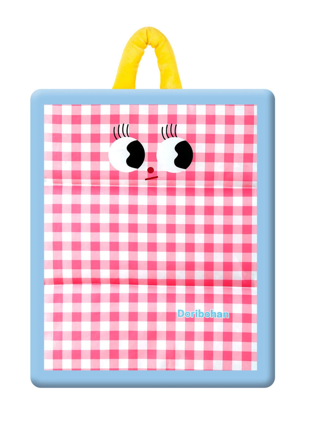 Plaid Pet Mat with Handle