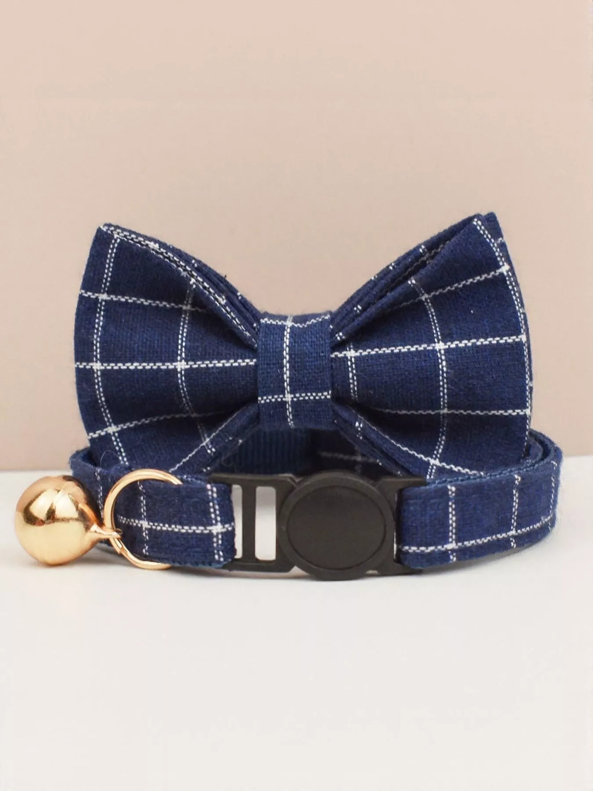 2 Piece Bow Tie Pet Collar with Bell