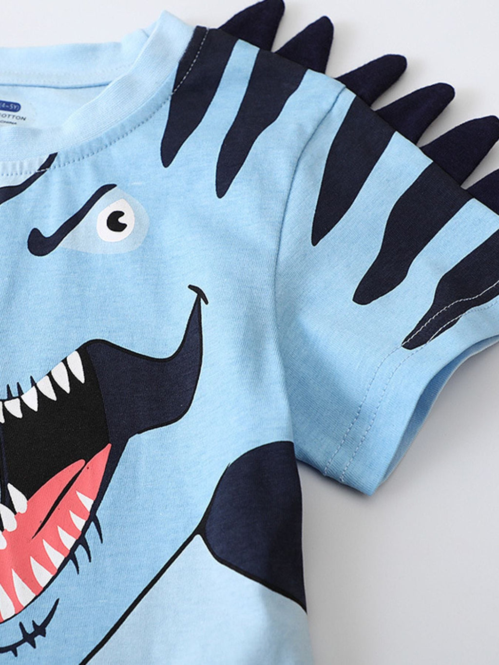 Children's Dinosaur Graphic Tee and Shorts Set
