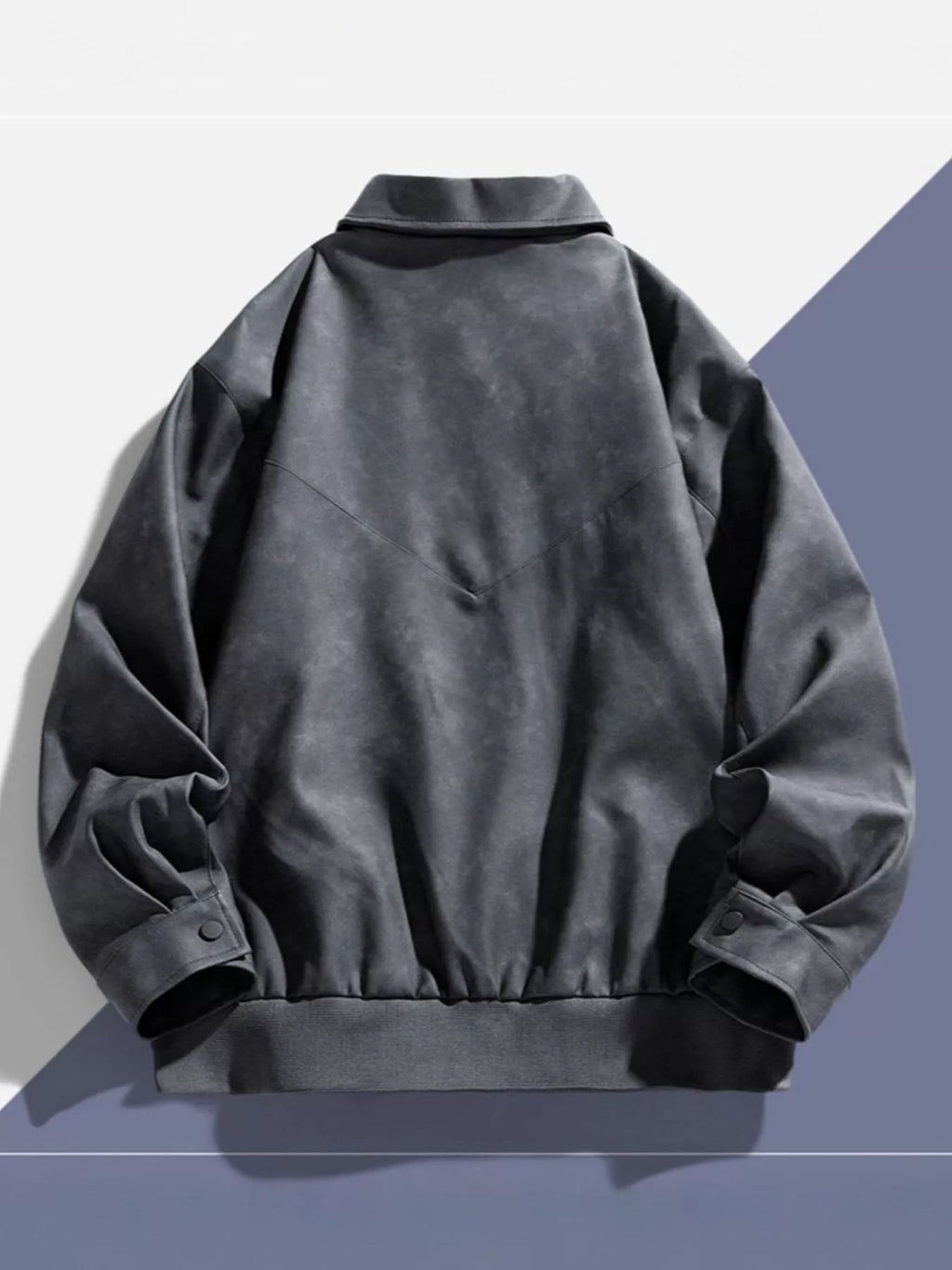 Men's Plus Size Long Sleeve Casual Jacket