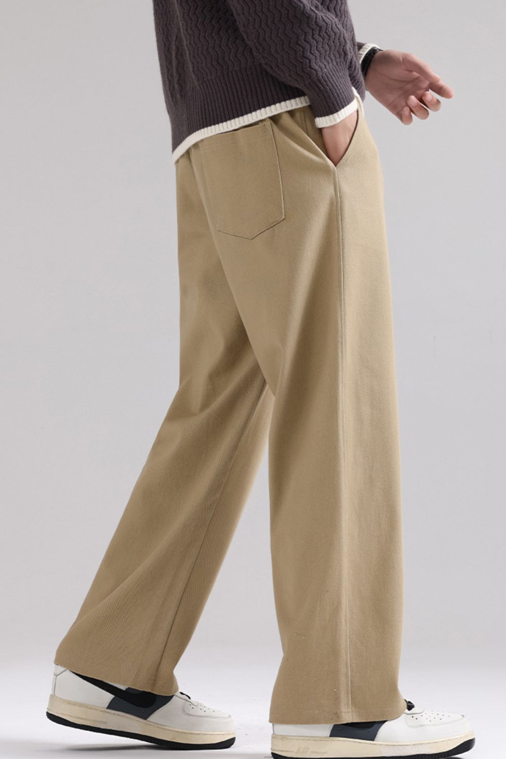 Men's Plus Size Relaxed Fit Drawstring Pants