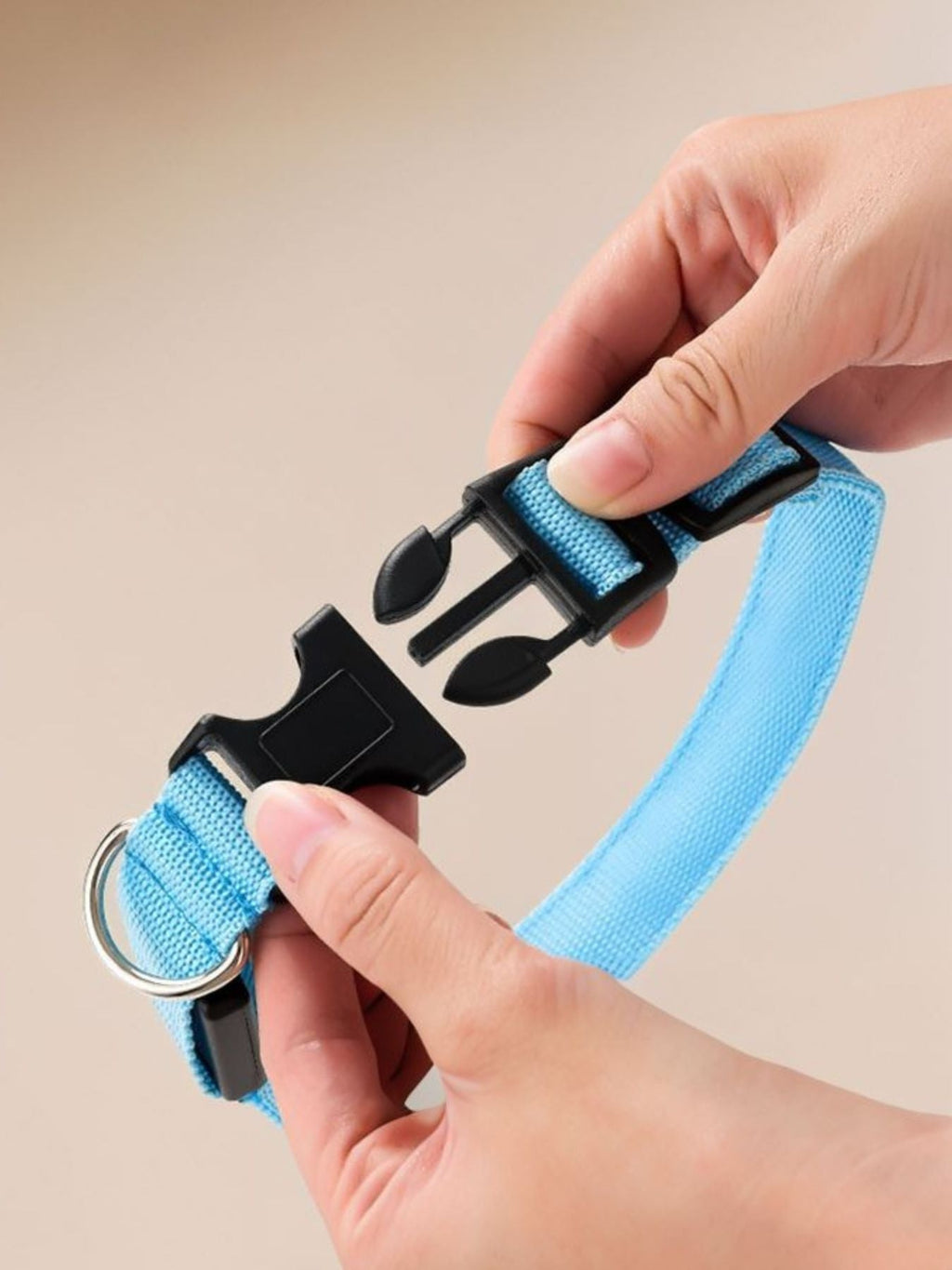 LED Glowing Pet Collar for Night Safety
