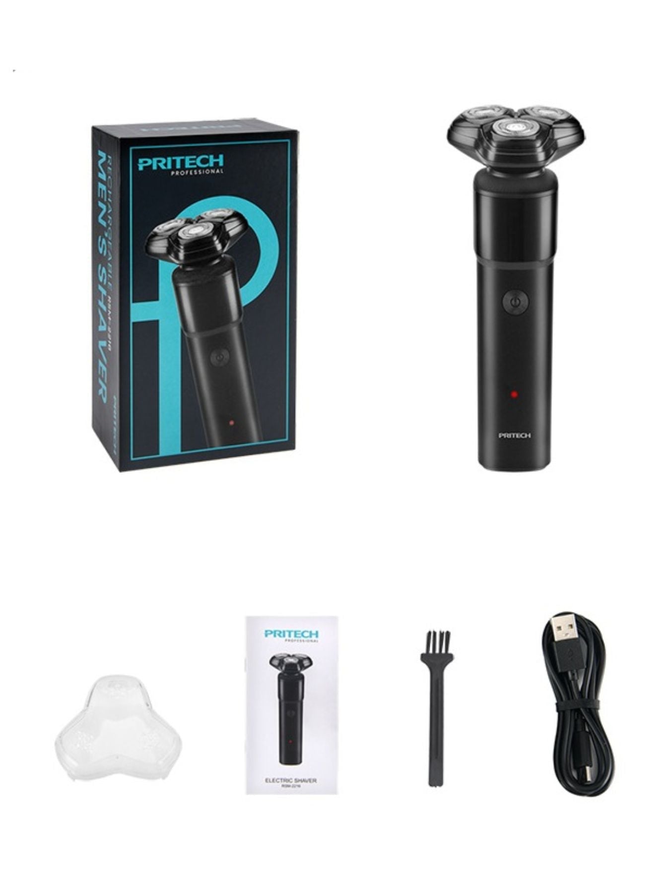 Rechargeable Rotary Shaver