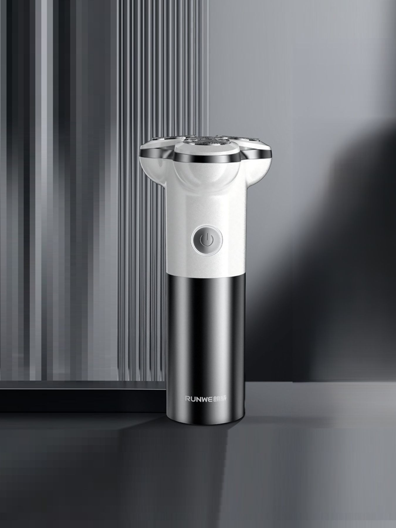 Triple-Blade Rotary Electric Shaver