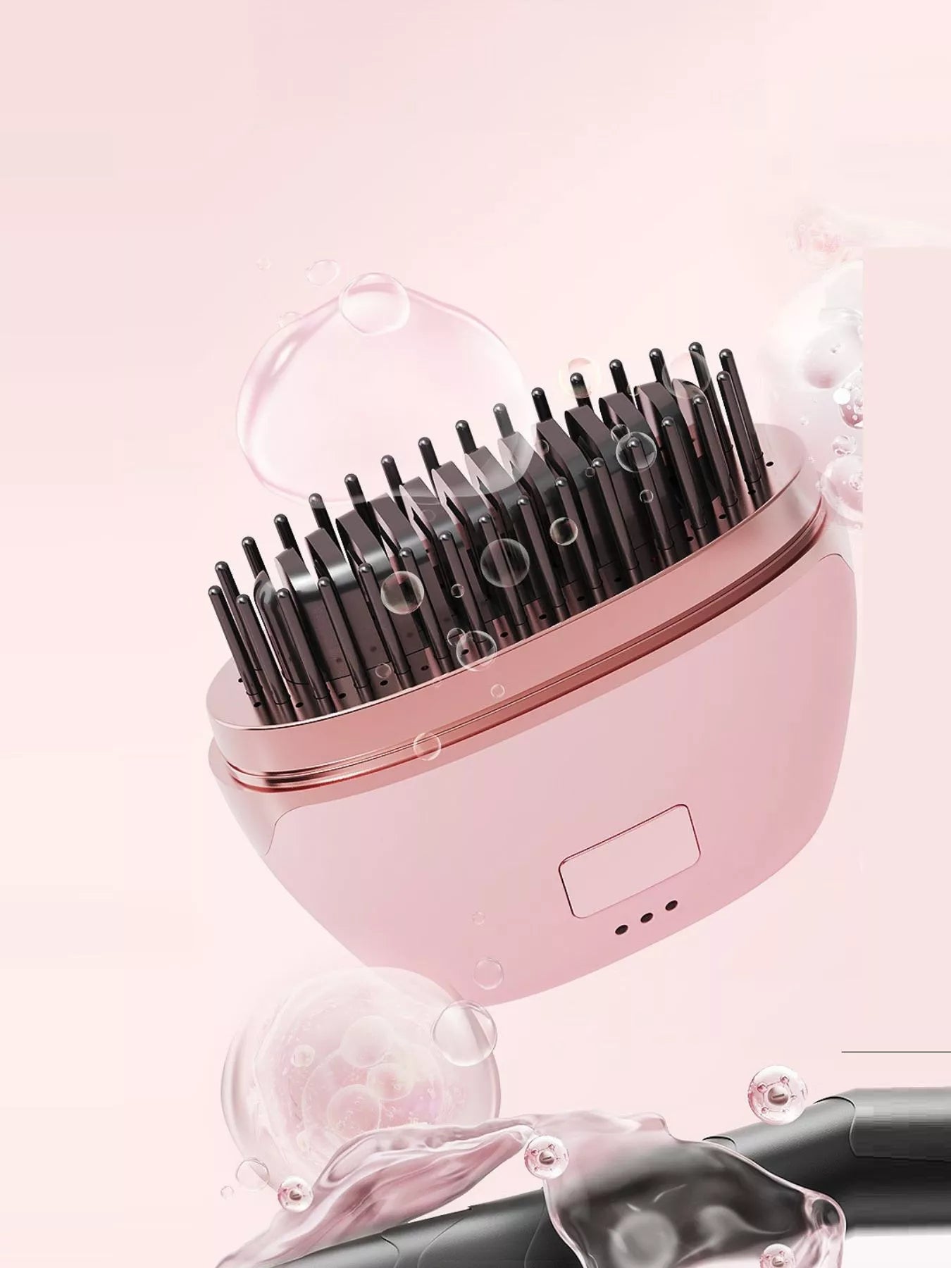 Portable Heated Hair Straightening Comb