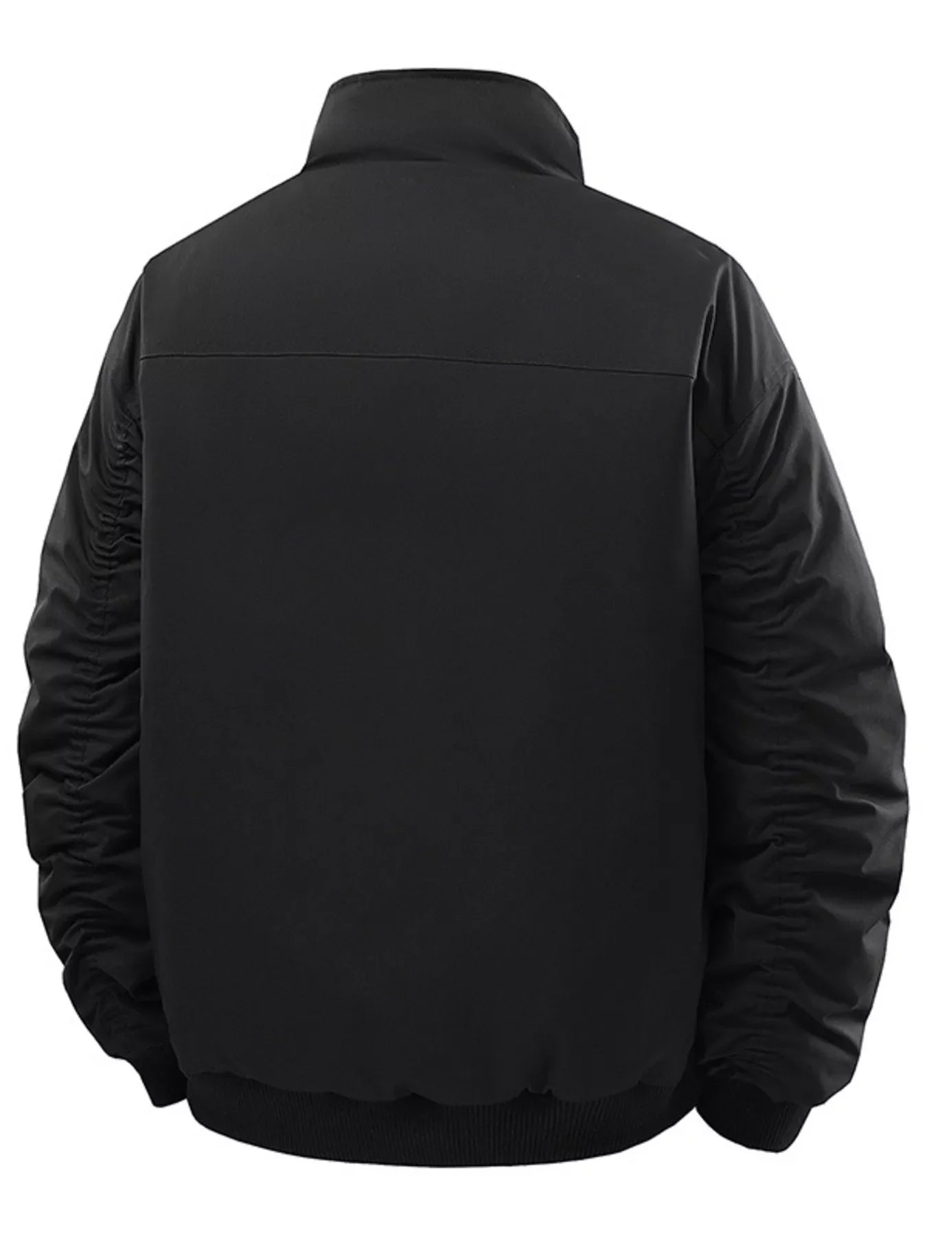 Men's Casual Stand Collar Lightweight Bomber Jacket