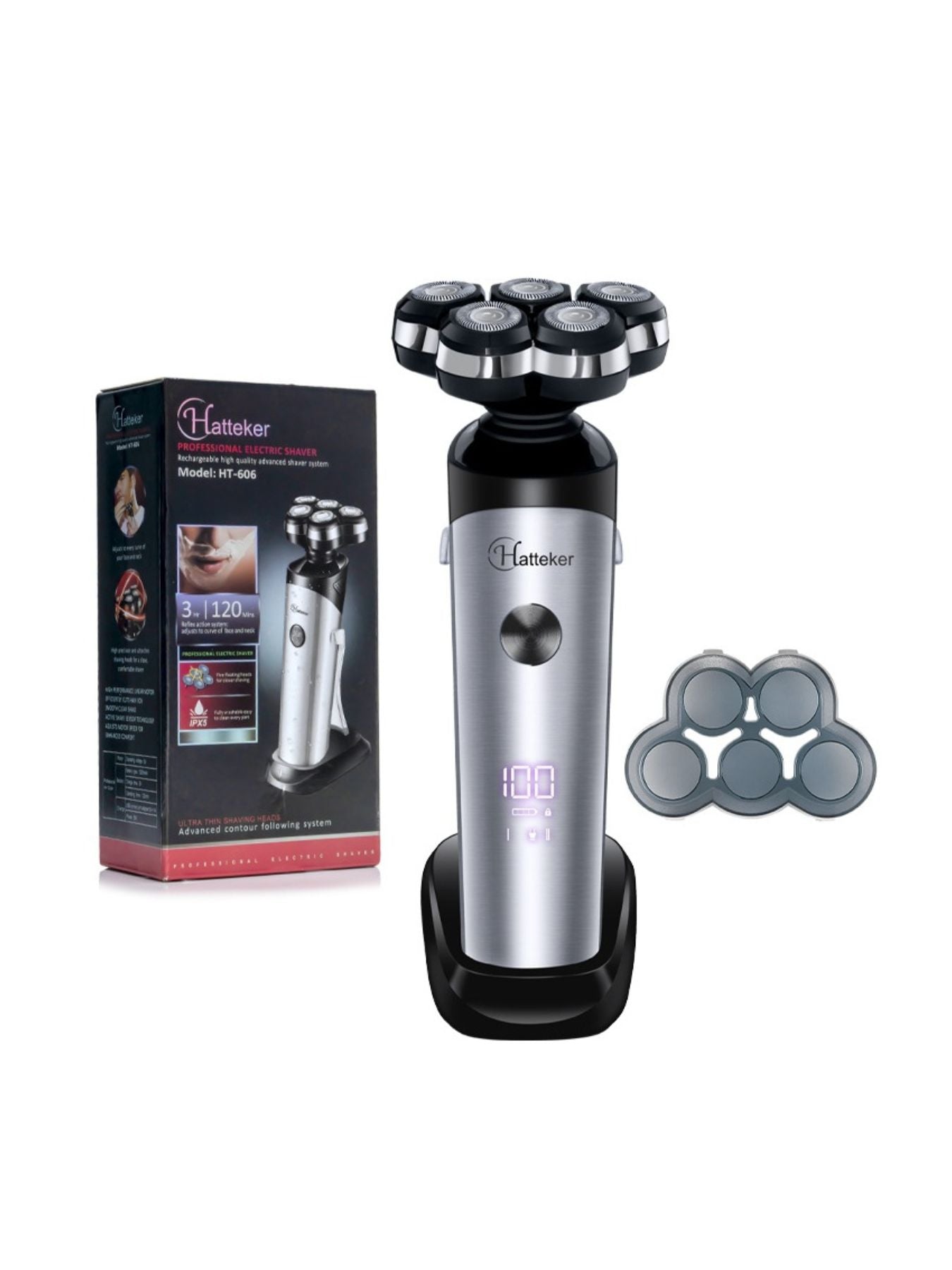 5-Head Rechargeable Electric Shaver