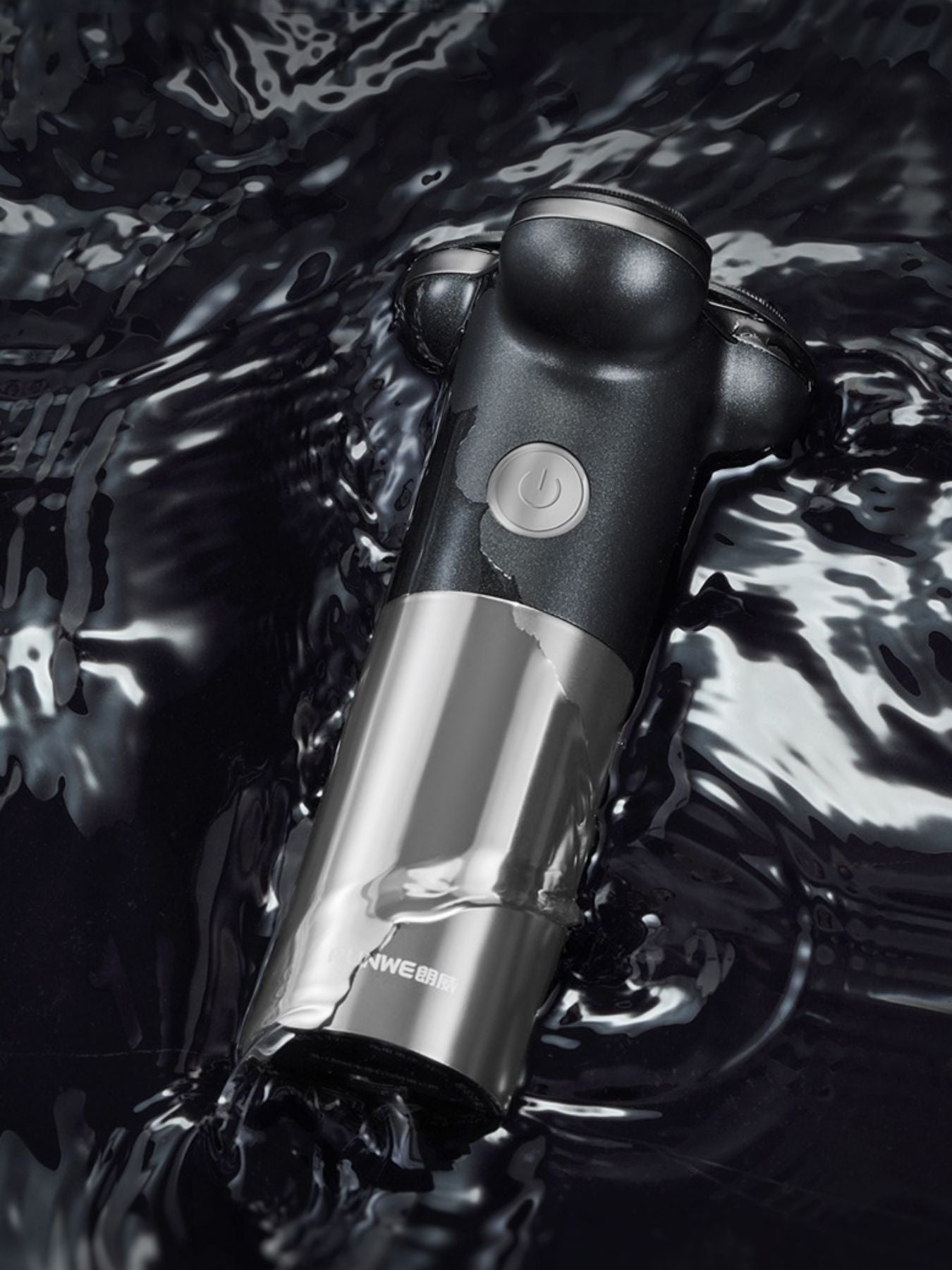 Triple-Blade Rotary Electric Shaver