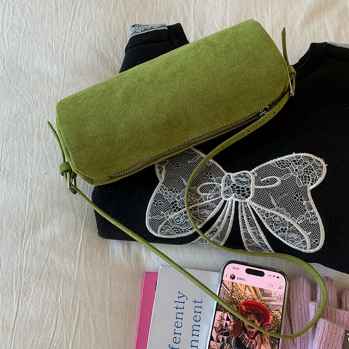 Retro Cylinder Shoulder Bag